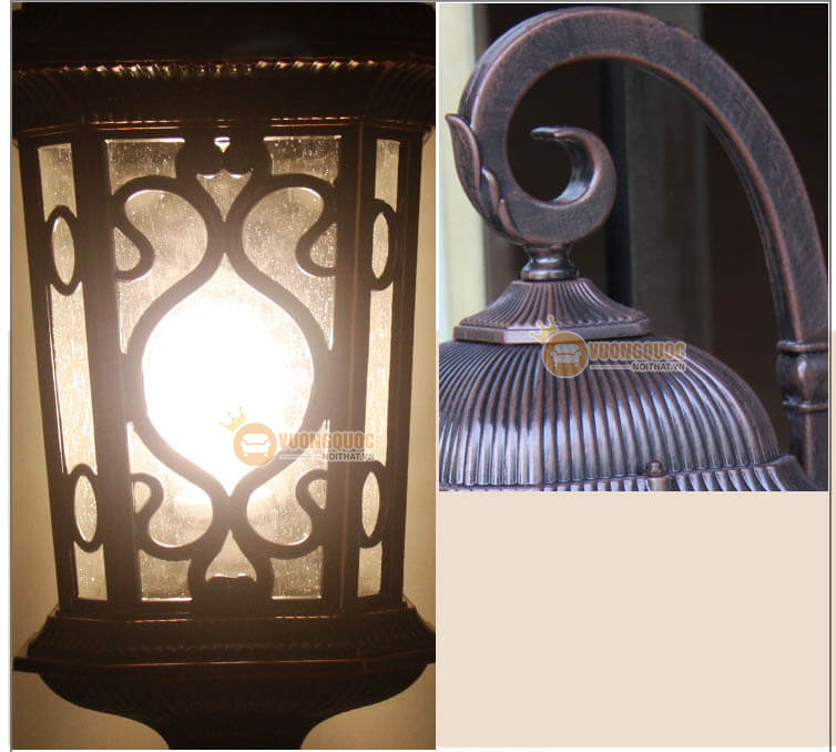 Đèn tường thủy tinh phong cách trung âu ROL200-10